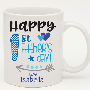 1st Fathers Day Mug