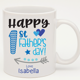 1st Fathers Day Mug