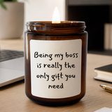 Being my Boss Candle