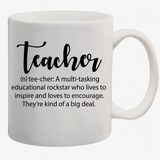 Teacher Definition Mug