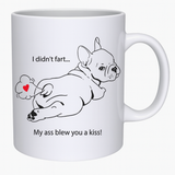 French Bulldog Farts Mug
