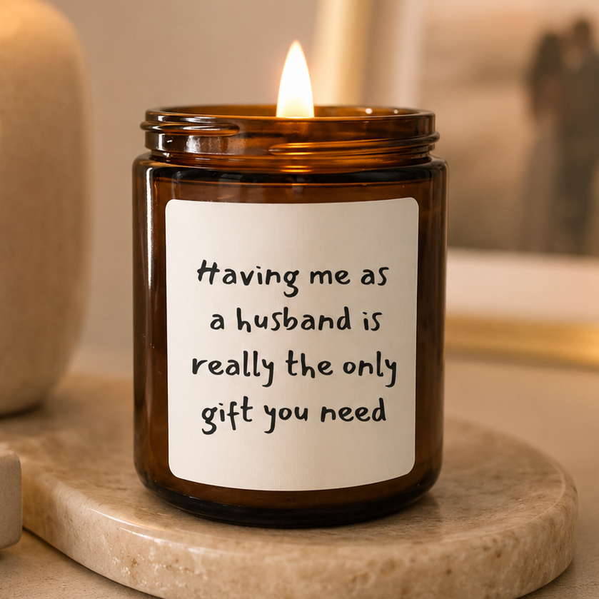 Funny Wife Candle