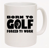 'Born To Golf' Coffee Mug