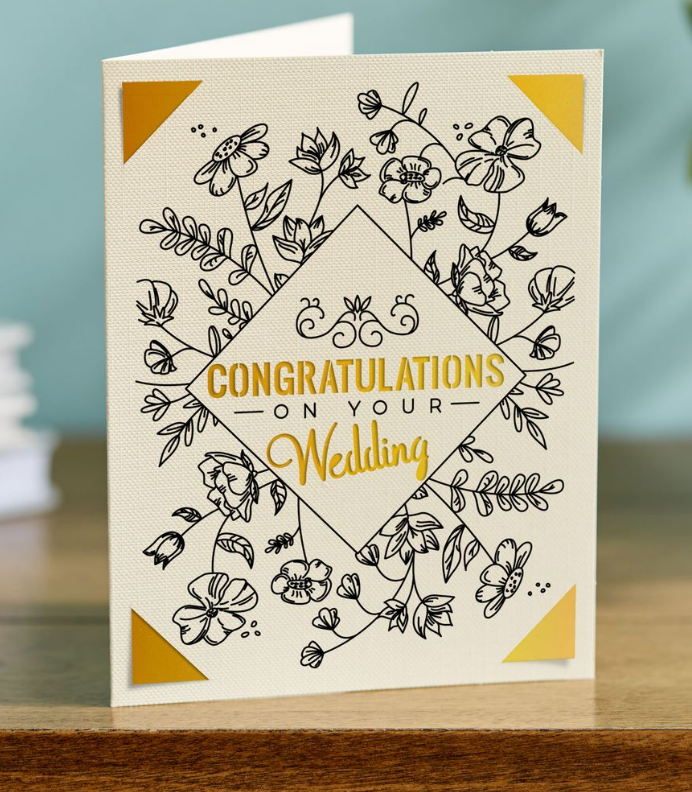 Congratulations On Your Wedding Card Handmade
