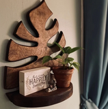Wooden Plant Shelf