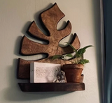 Wooden Plant Shelf