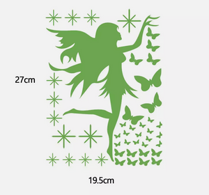 Glow In The Dark Fairy Decal
