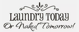 Laundry Wall Decal