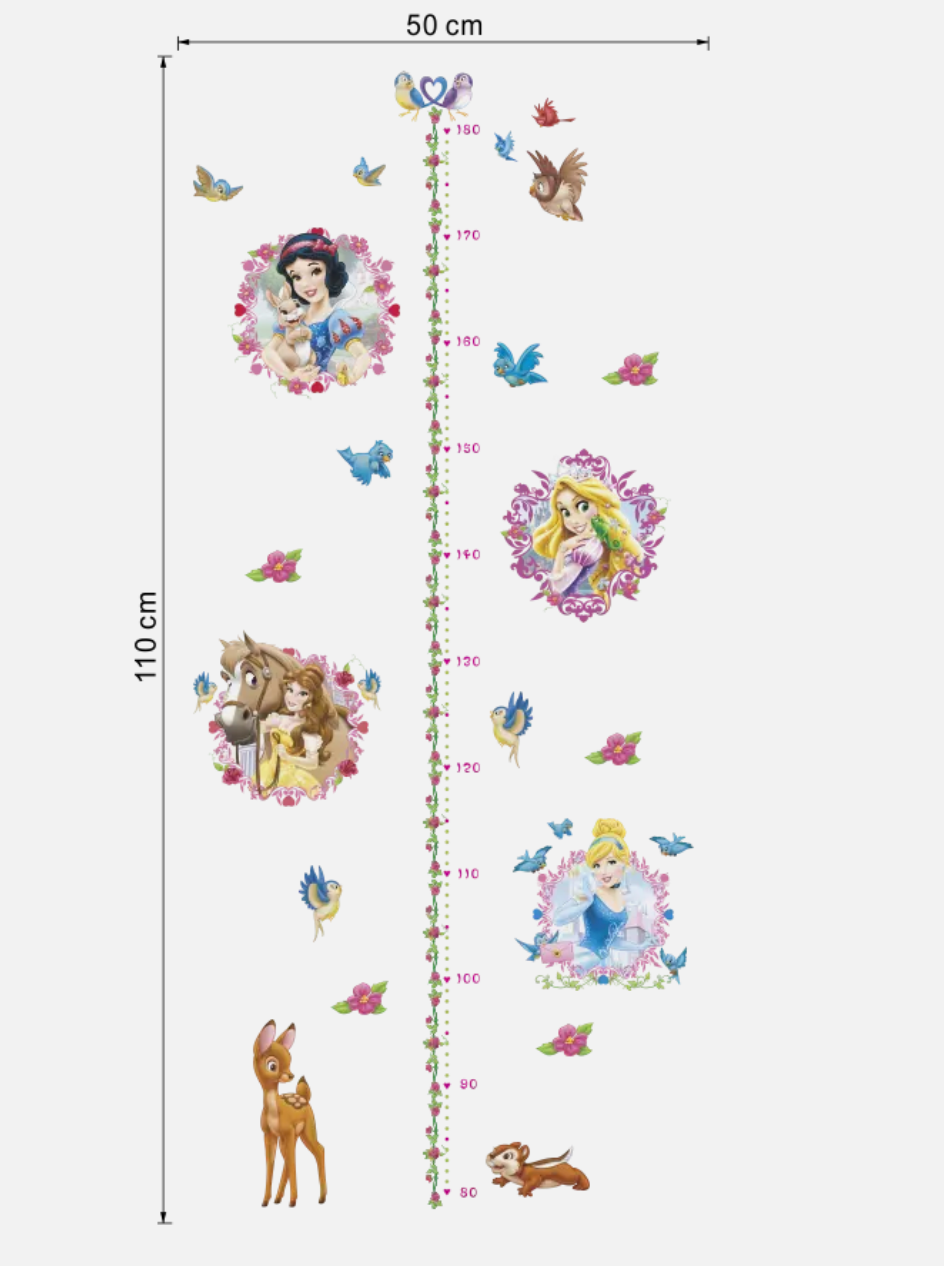 Kids Princess Growth Chart