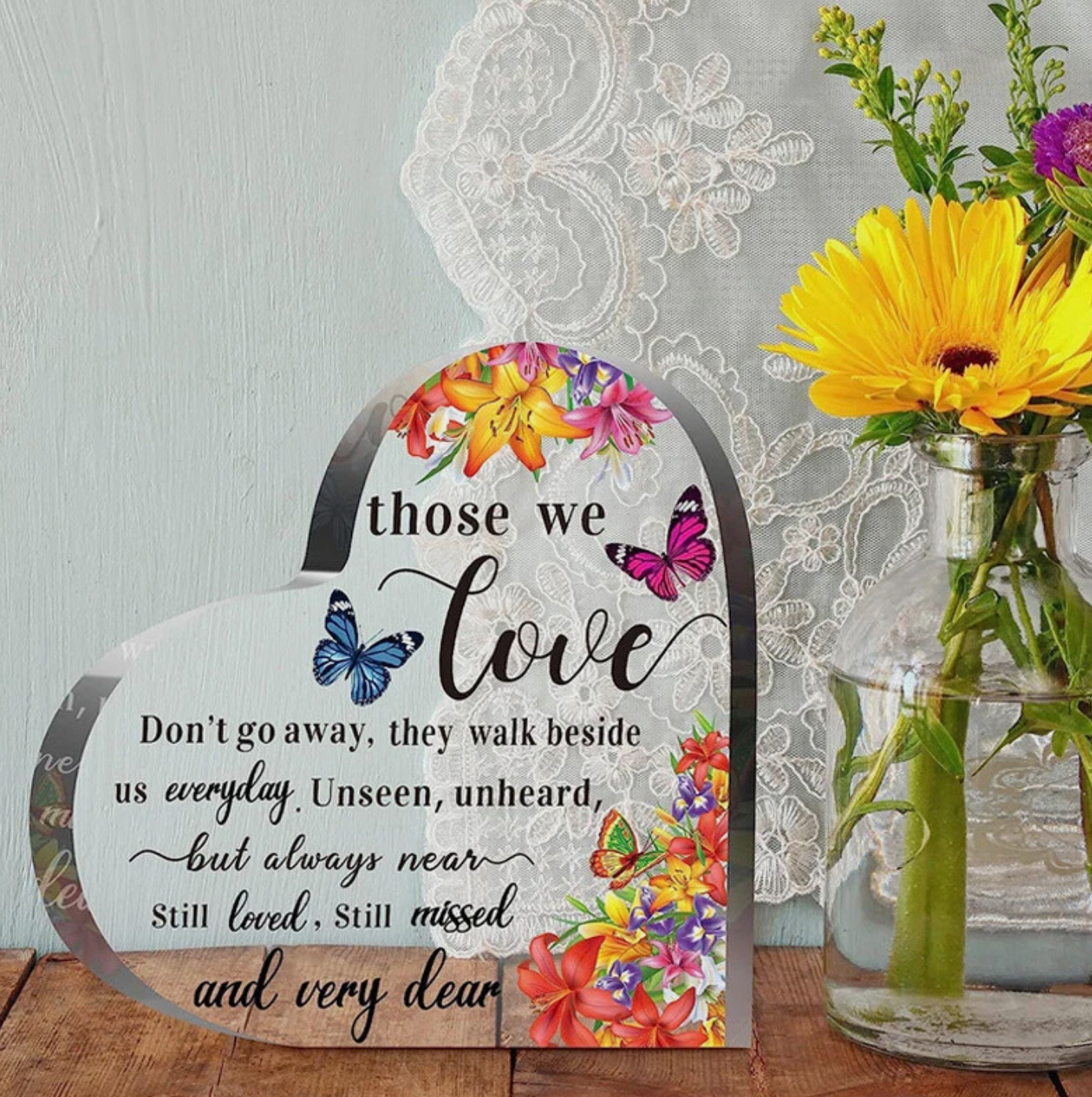Walk Beside Us Plaque