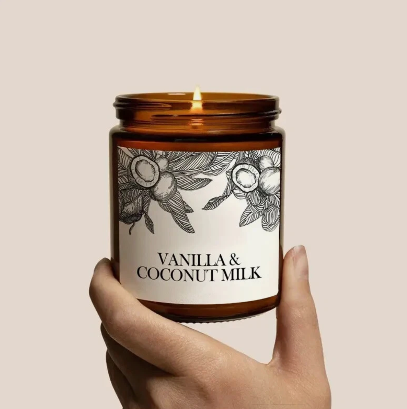 Vanilla & Coconut Milk Candle