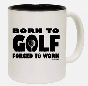 'Born To Golf' Coffee Mug