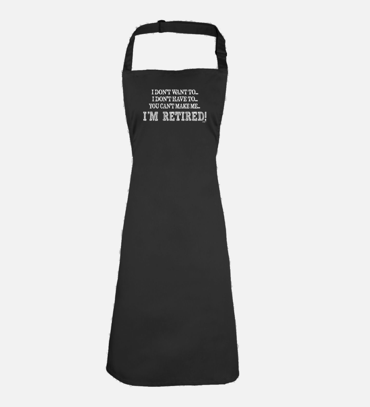 'Retired' Apron