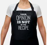 'Your Opinion' Apron