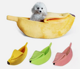 Banana Shaped Dog Cat Bed