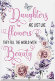 Glass Daughter Home Decor Plaque