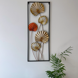 Large Metal Flowers Wall Art