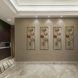 Large Metal Flowers Wall Art
