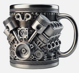 V8 Engine Mug