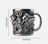 V8 Engine Mug
