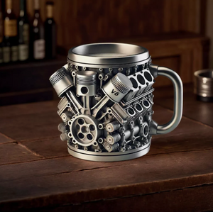 V6 Engine Mug