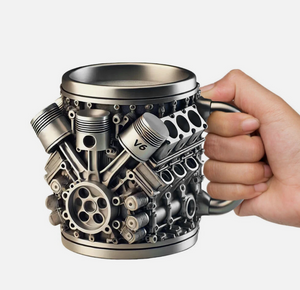 V6 Engine Mug
