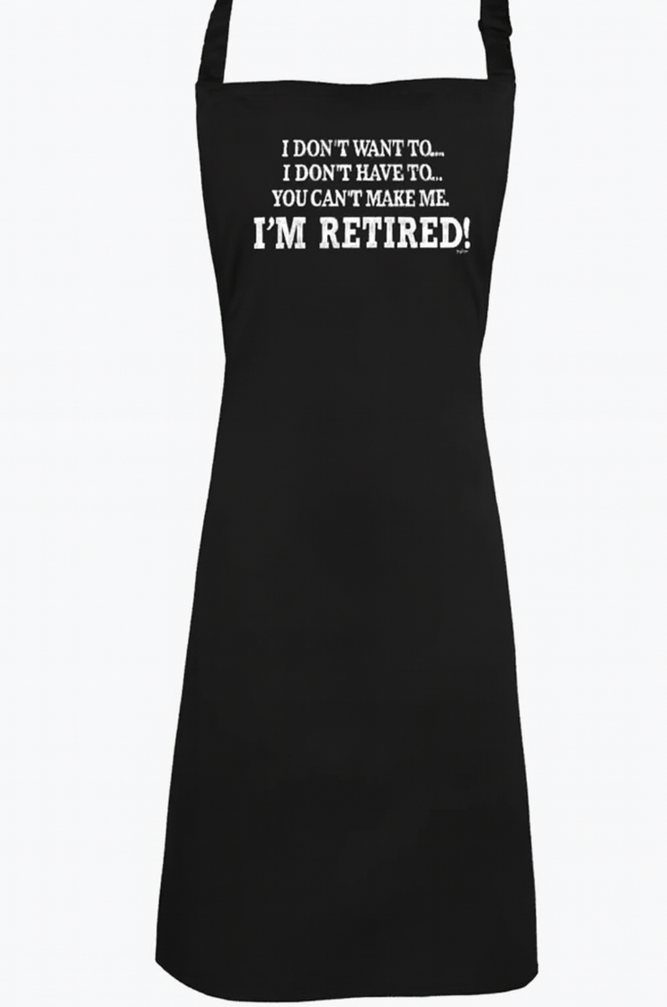 'Retired' Apron
