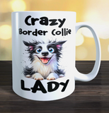 Border Collie Lady Mug