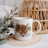 Cavapoo Snow Mug