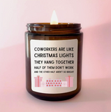 Christmas Co-Worker Candle