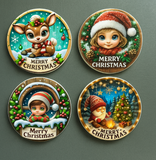 Cute Christmas Coasters