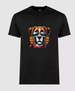 Boxer Dog Adult Unisex T-Shirt