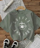 'Coffee & Dogs' Women's T-Shirt
