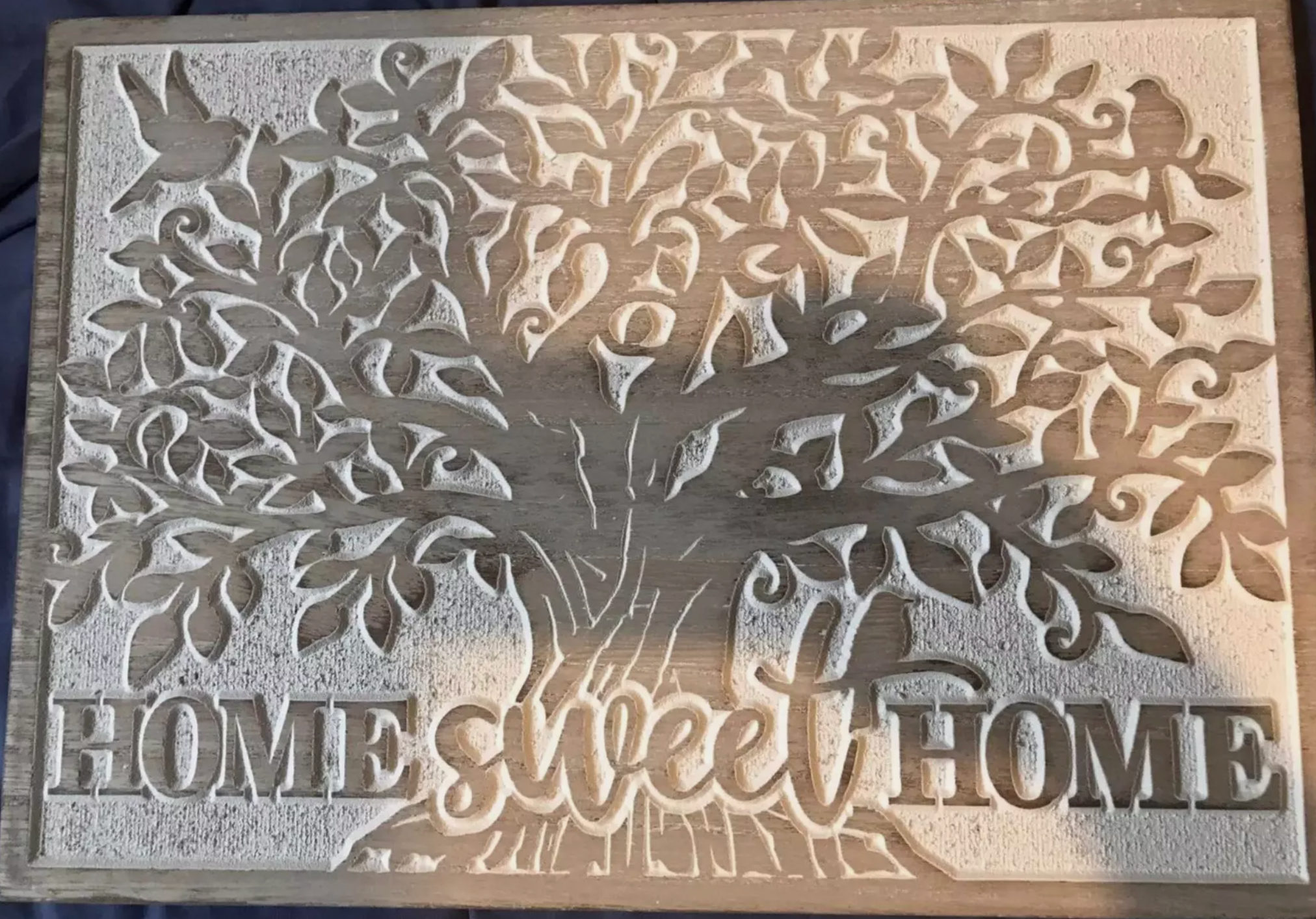 Home Sweet Home Wooden Plaque