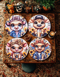 Cute Highland Cow Coasters