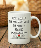 Roses Are Read Mug