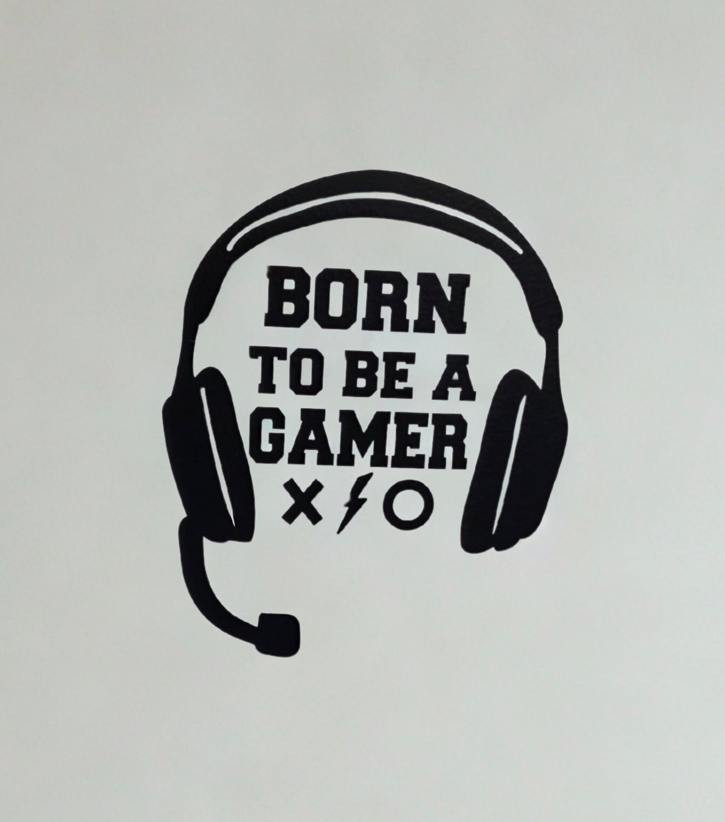 Born To Be A Gamer Wall Sticker