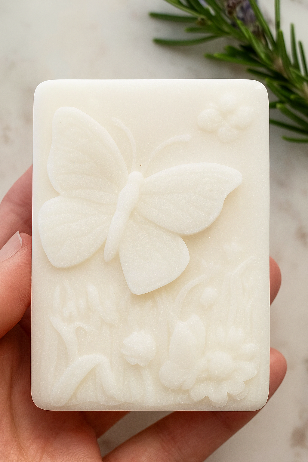 Coconut Butterfly Soap Bar